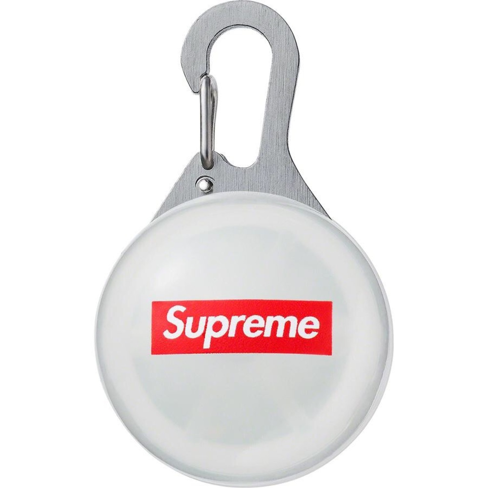 Supreme spotlit multicolor light keychain